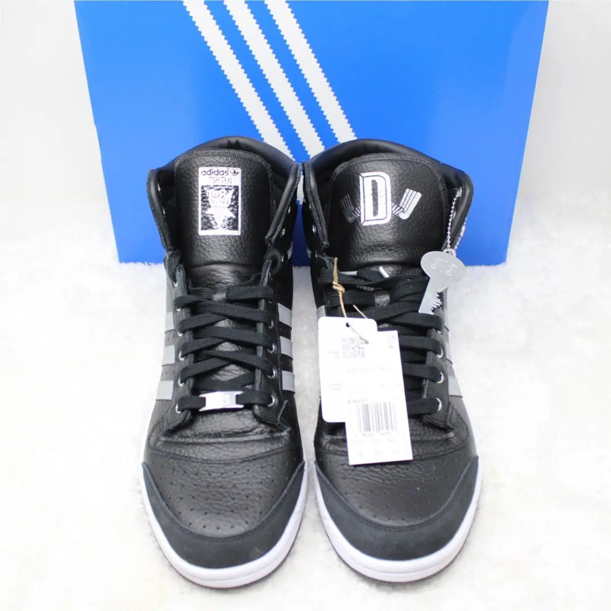 Adidas Shoes w/ Box Mens 14 Black Top Ten High OG Motor City 313 Day