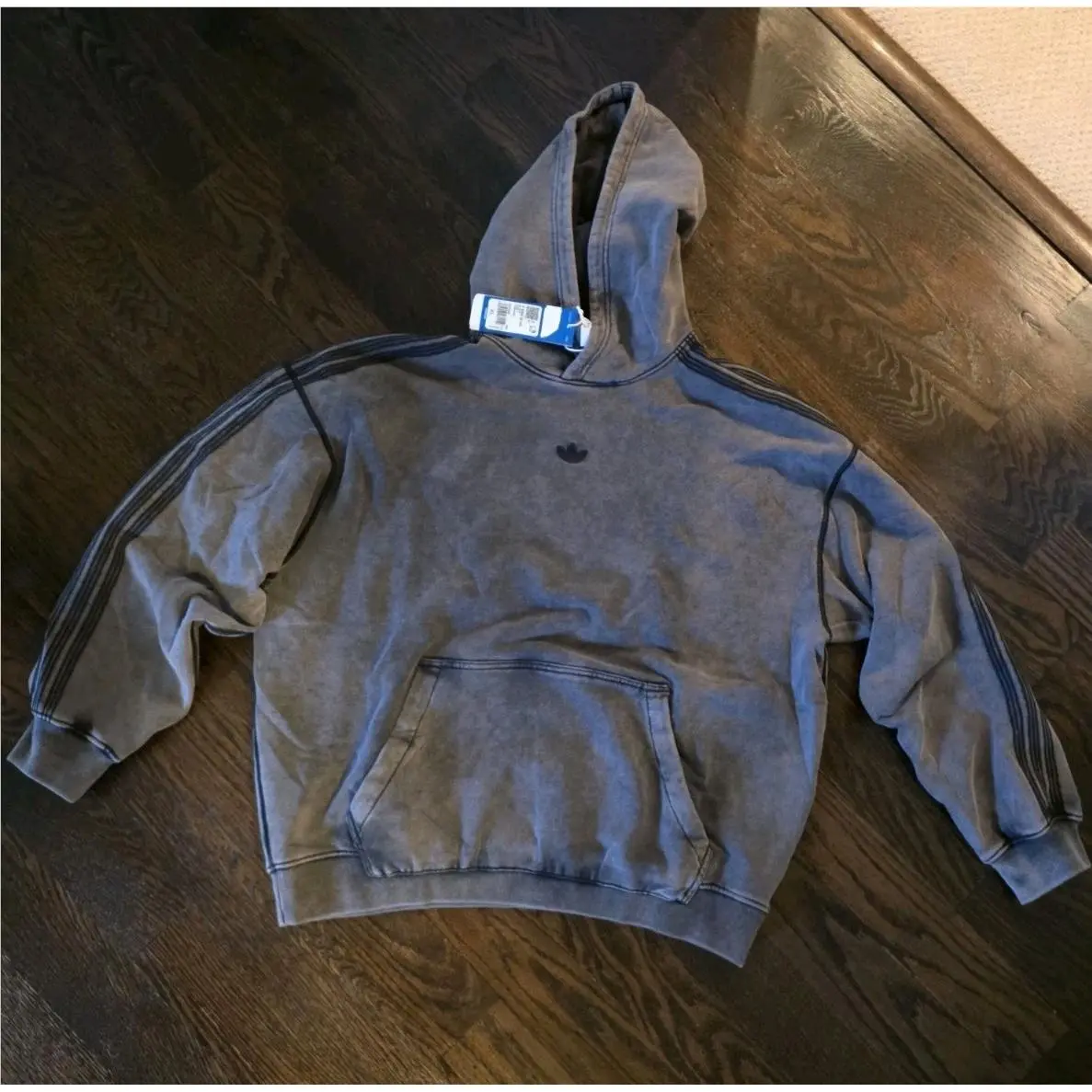 Adidas Premium Essentials Retro Washed Hoodie Asia XL / US L -new