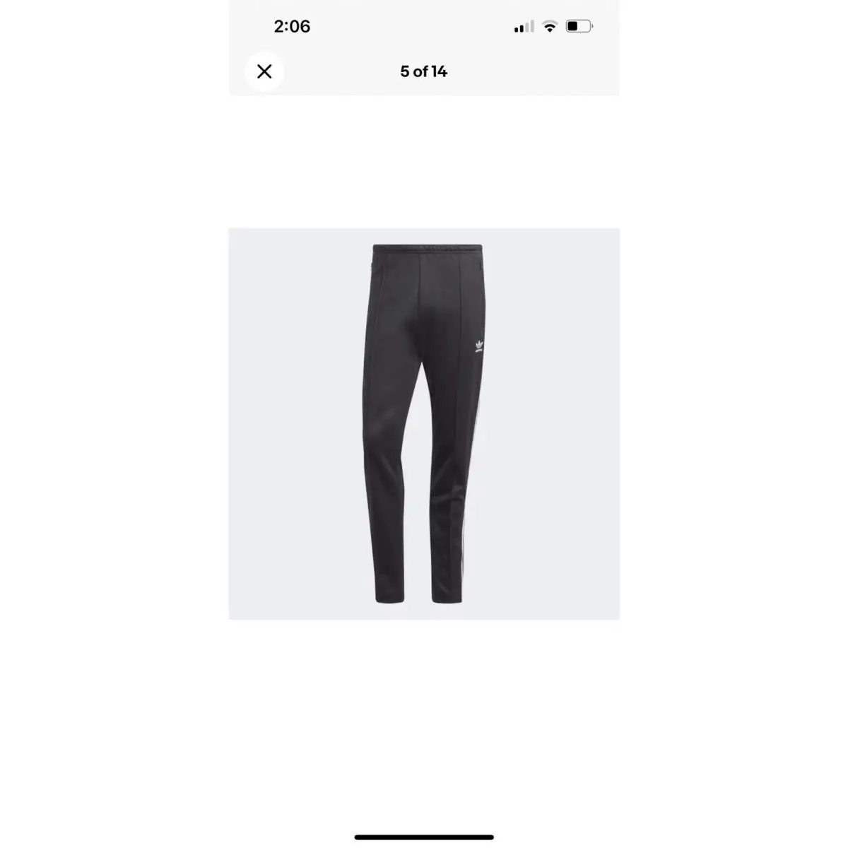Adidas clothing - II5763 II5764 - II5763 II5764 - Black / White 4