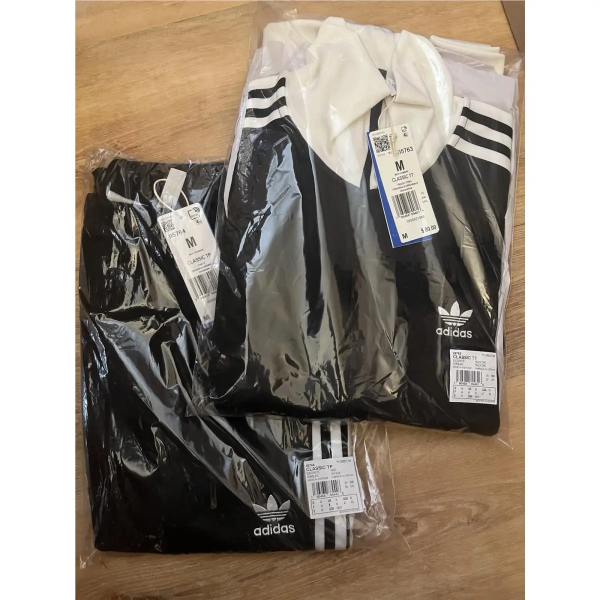Adidas clothing - II5763 II5764 - II5763 II5764 - Black / White 8