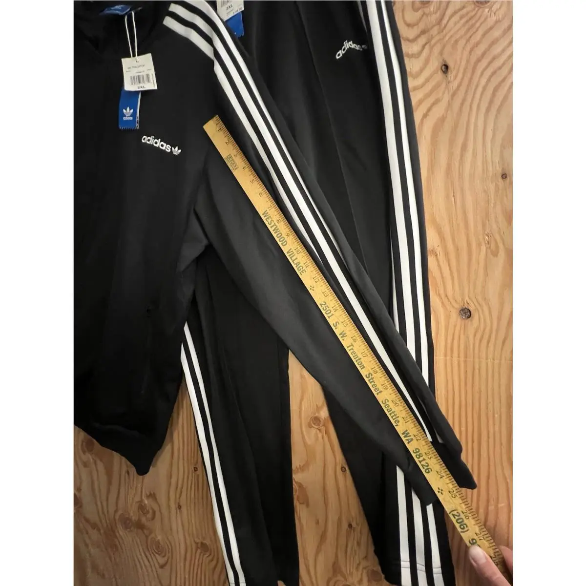 Adidas clothing - II5763 II5764 - II5763 II5764 - Black / White 5