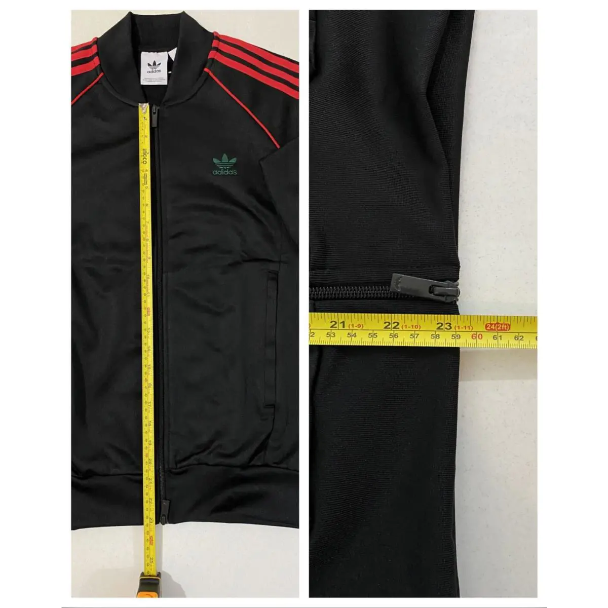Adidas clothing - Black Better Scarlet 9