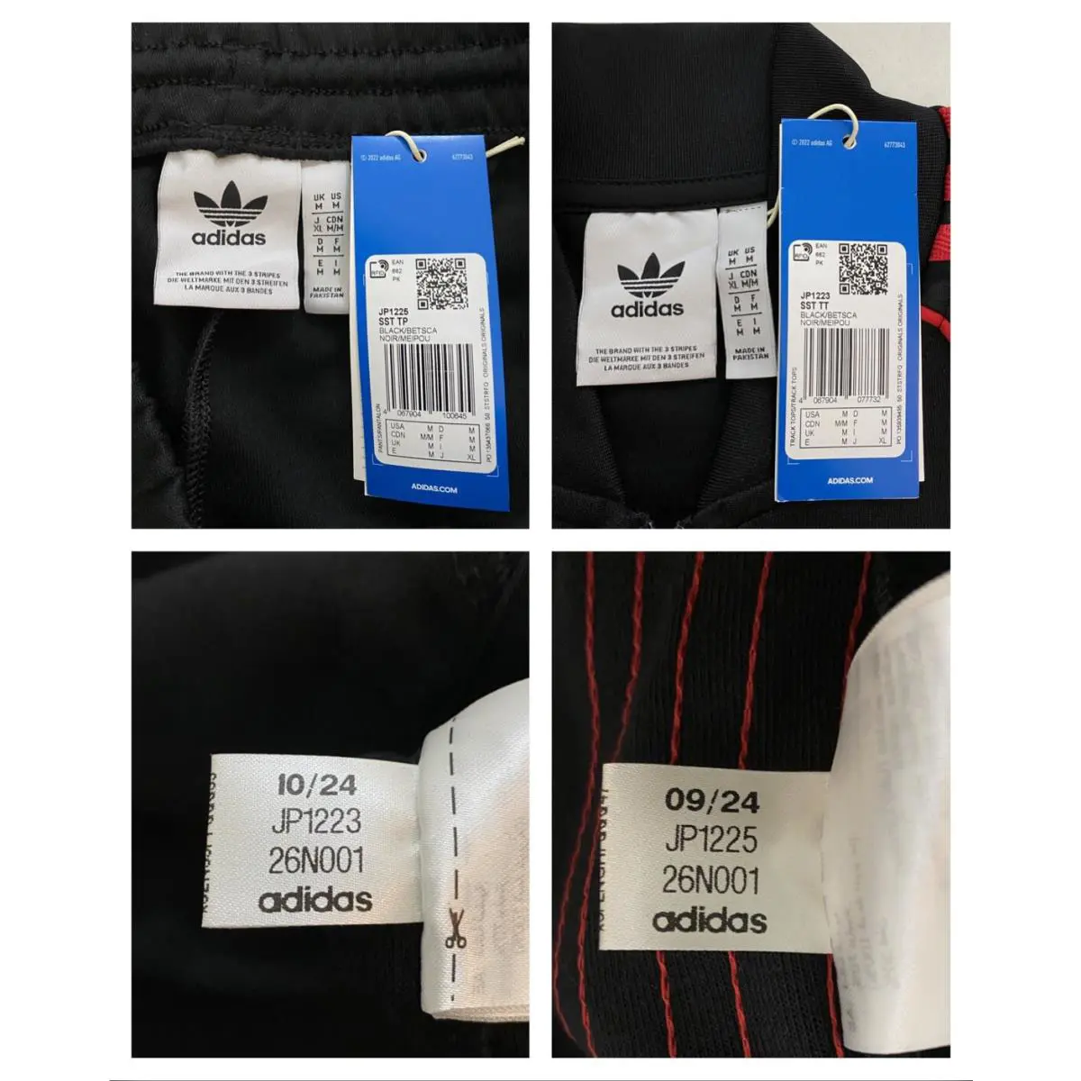 Adidas clothing - Black Better Scarlet 3