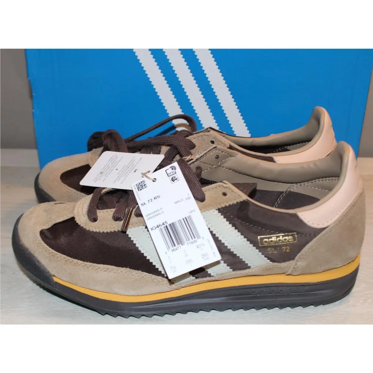 Adidas shoes - adidas SL 72 - Brown 4