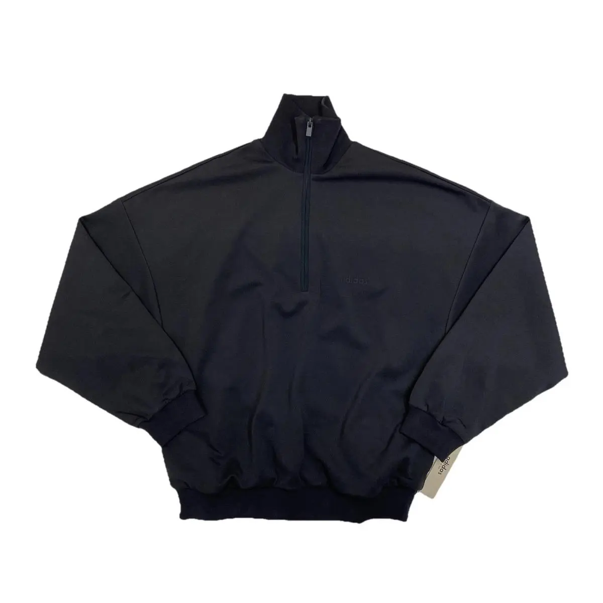 Fear Of God Athletics x Adidas Half Zip Black Sweatshirt Track Jacket Size M