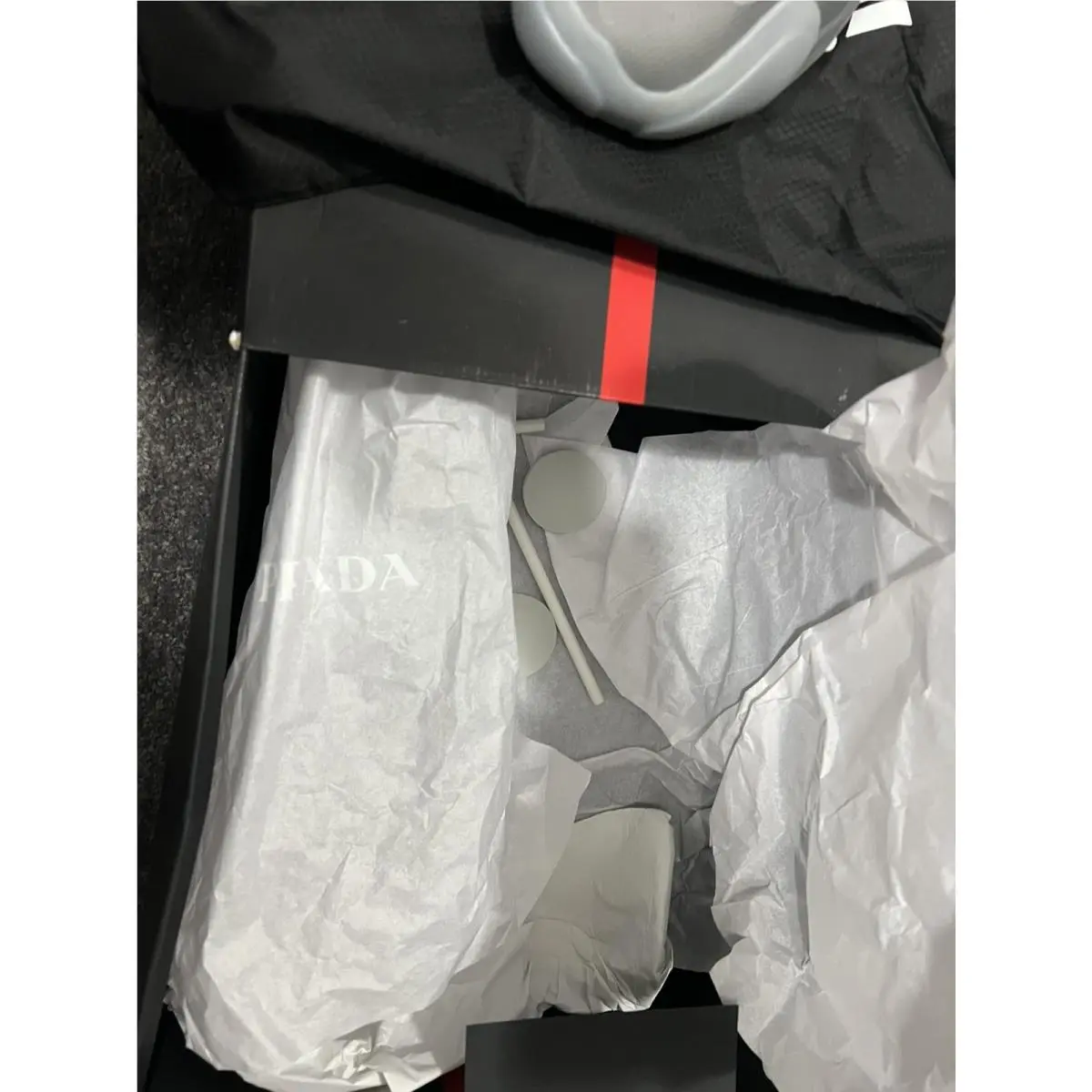 Adidas shoes - Prada x adidas Luna Rossa 21 - FW1079 - Silver, Manufacturer: MGH Solid Grey/Matte Silver/Red 2