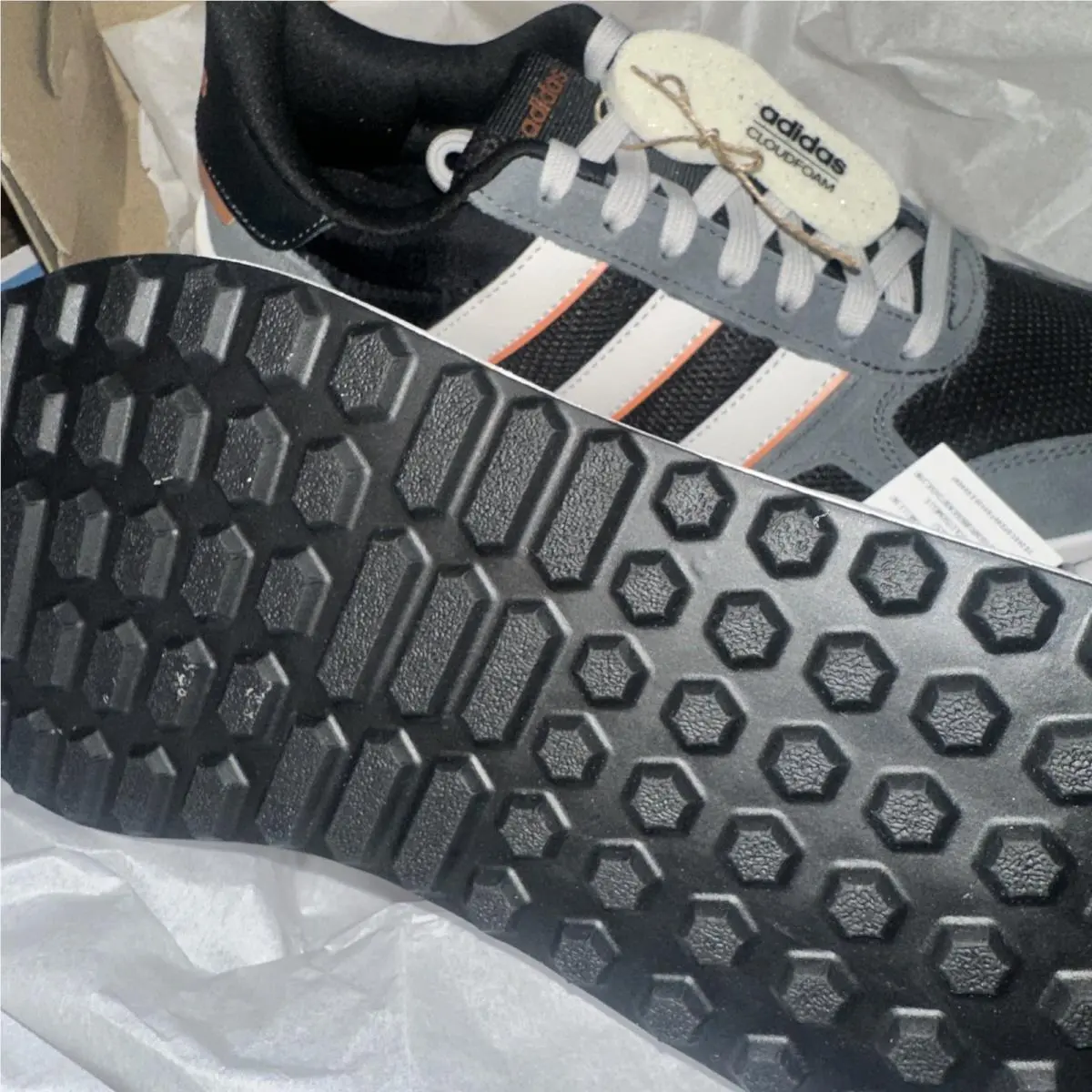 Adidas shoes - adidas Run - Run - JR7476 - Black/Grey (UPC: 0197622153778) 1