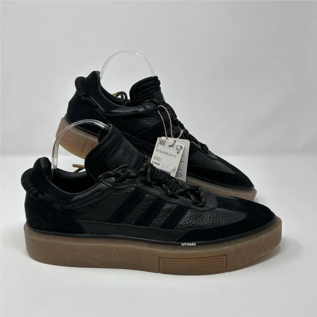 Adidas Ivy Park Super Sleek 72 Black Gum FZ4386 Women’s 11.5 Store Model