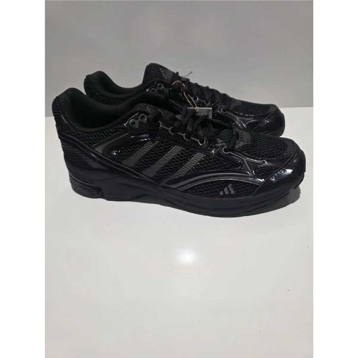 Adidas Spiritain 2000 Men`s Athletic Sneaker Running Trainer Size 10.5 Black