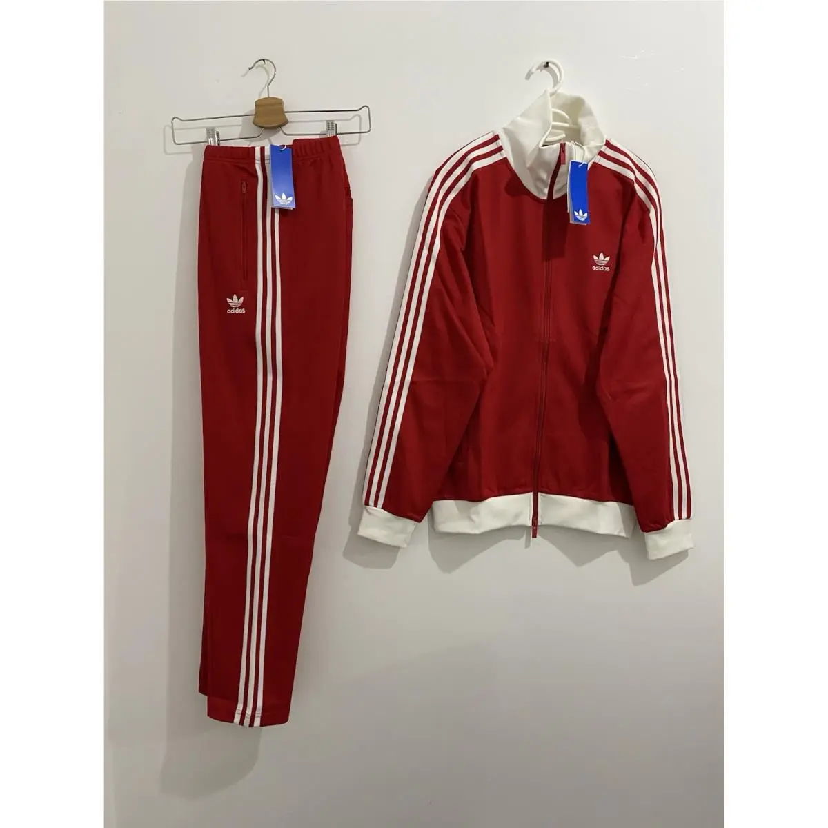 Originals Classics Beckenbauer Tracksuit Better Scarlet White Size XL by Adidas