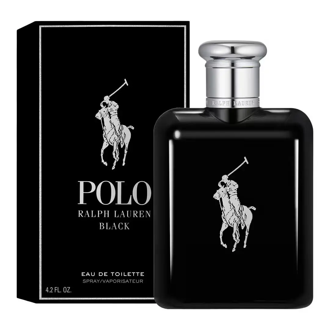 Polo Black by Ralph Lauren For Men Eau de Toilette Spray 4.2 oz