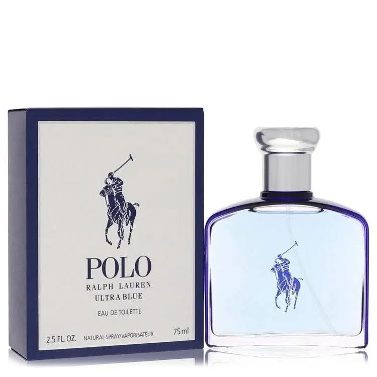 Polo Ultra Blue by Ralph Lauren Eau De Toilette Spray 2.5 oz For Men Box