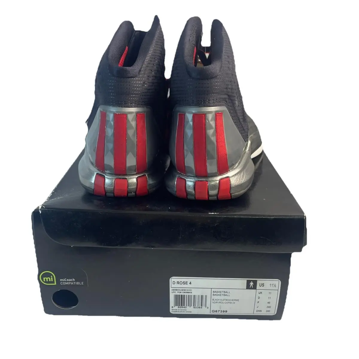 Adidas shoes - adidas Derrick Rose - Derrick Rose - G67399 - Black , Red (UPC: 0886840603843) 16
