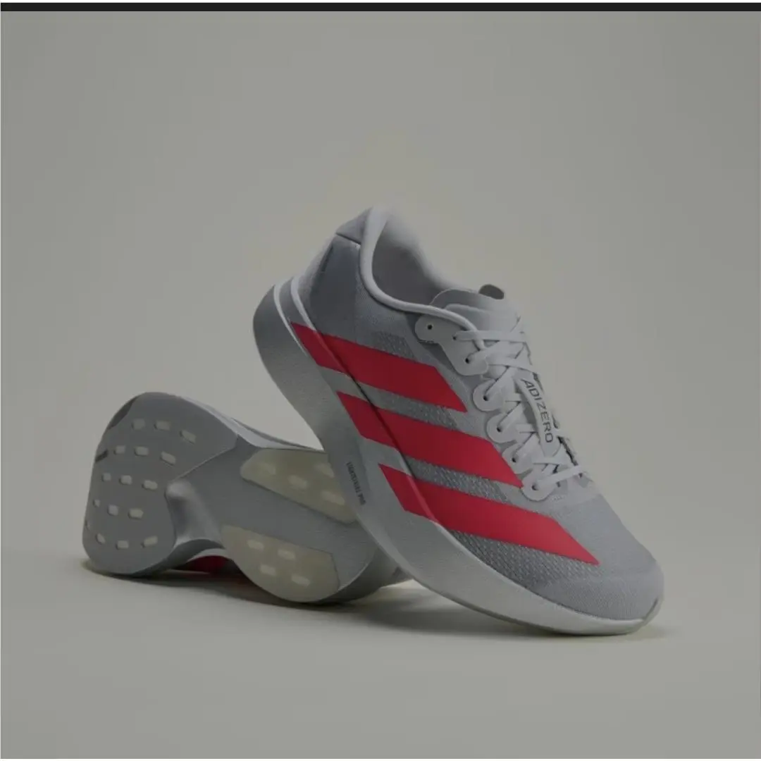 Adidas Fire Adizero Evo SL Exo Running Sneakers in Lucid Red. Sz 7.5 R2S