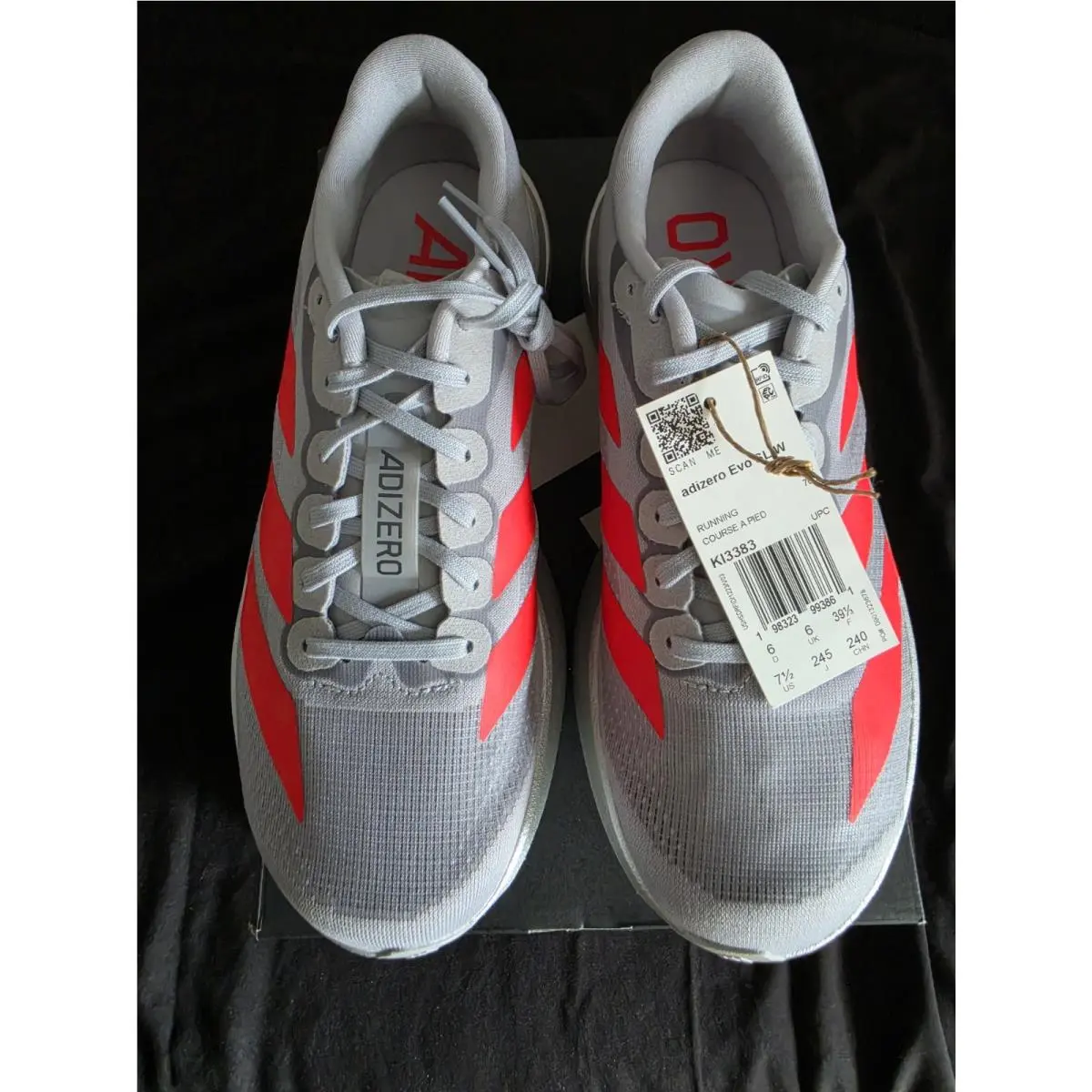 Adidas shoes - AdiZero - AdiZero - KI3383 - Lucid Red/Iron Metallic 9