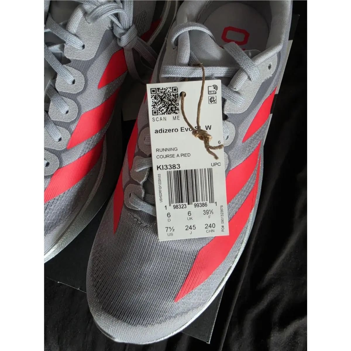 Adidas shoes - AdiZero - AdiZero - KI3383 - Lucid Red/Iron Metallic 11