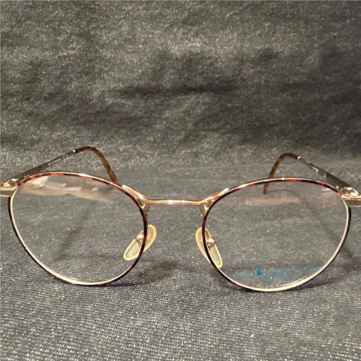 Nos Vintage Y2K Ralph Lauren Polo Gold Tortoise P3 559 Eyeglasses Frame 49
