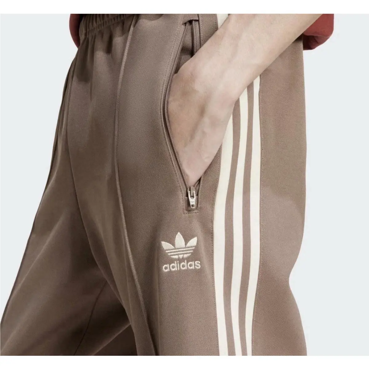 Adidas Originals Adicolor Beckenbauer Track Pants JP2525 Brown Size Large