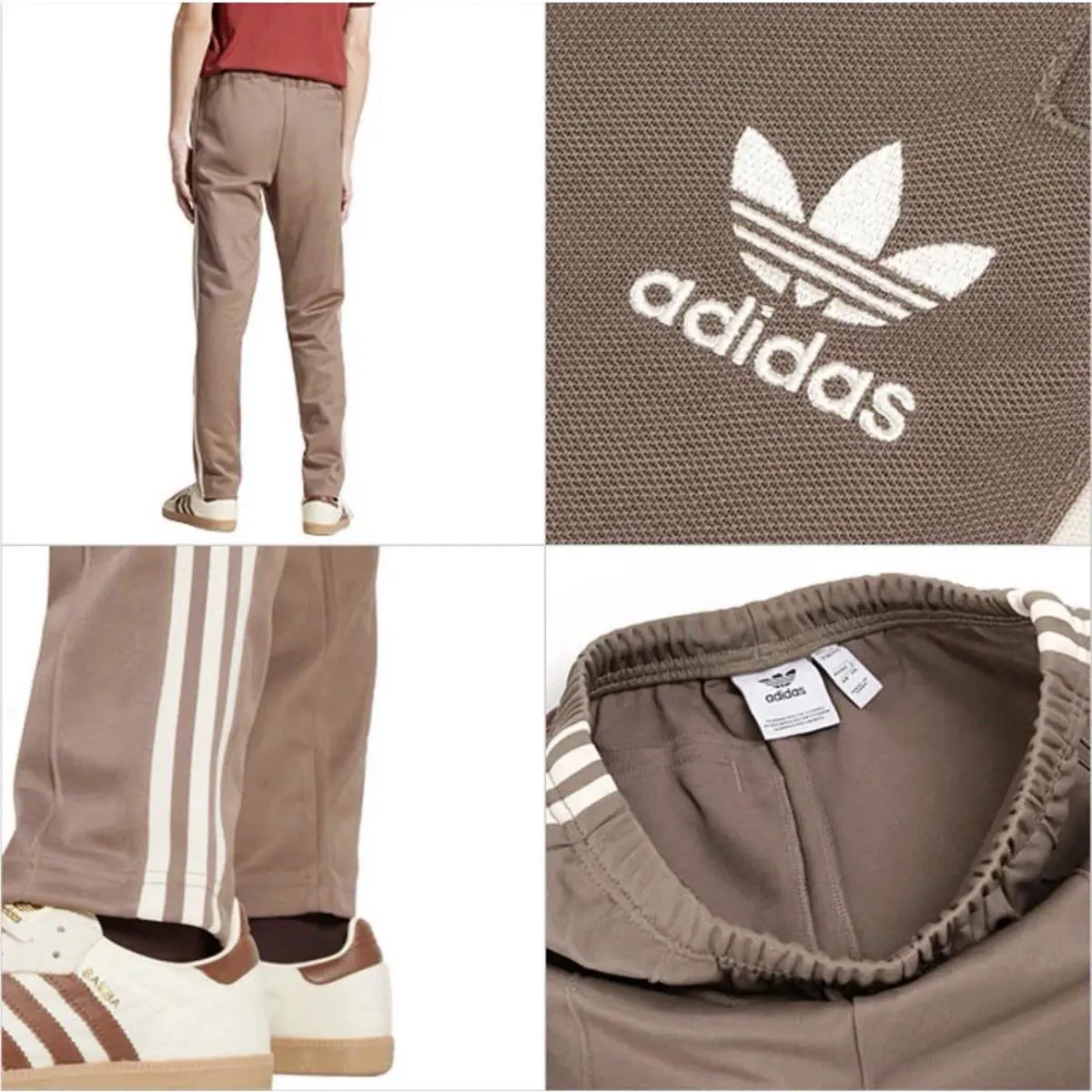 Adidas clothing - Adidas Originals ADICOLOR BECKENBAUER - Originals ADICOLOR BECKENBAUER - JP2525 - Brown 4