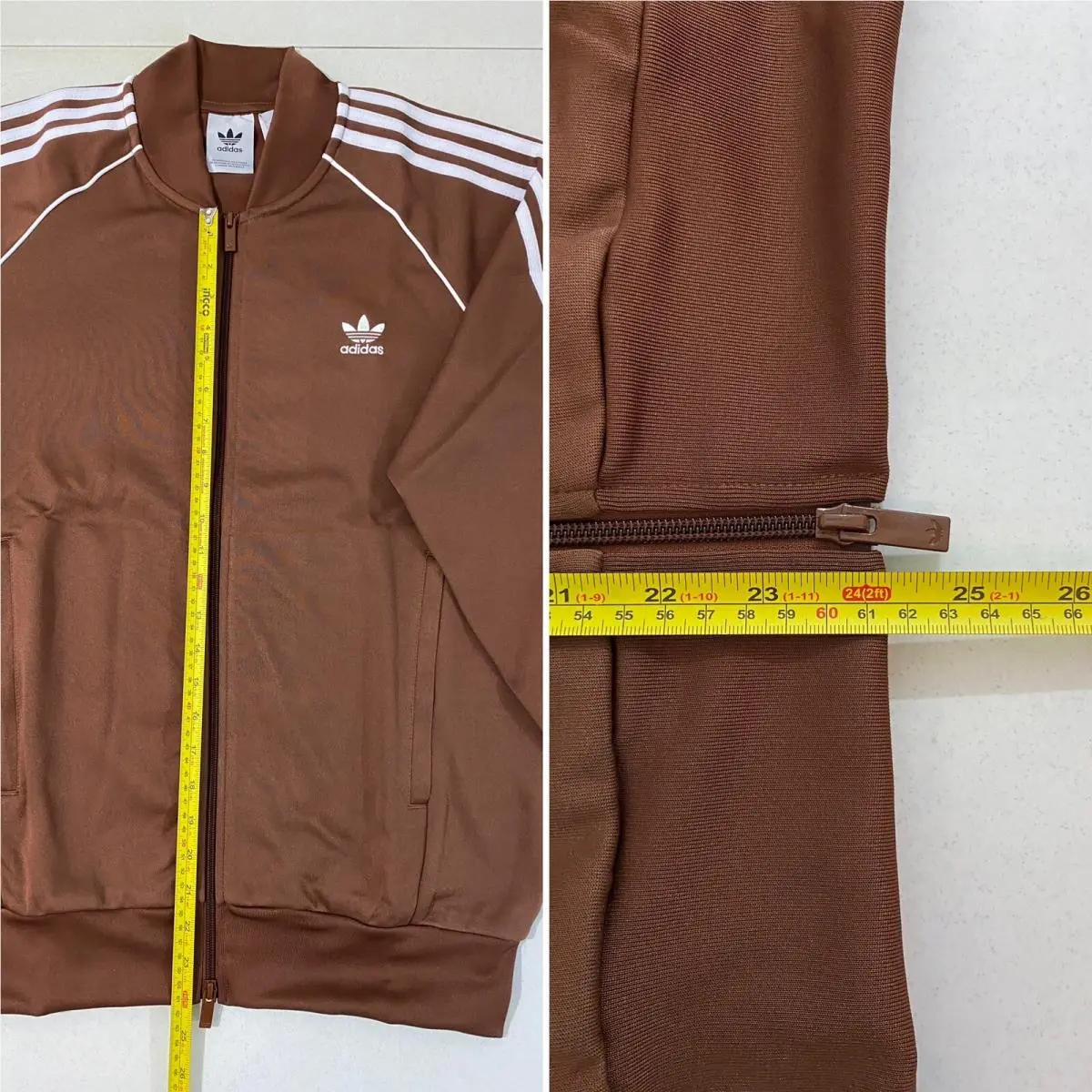 Adidas clothing - Preloved Brown White 8