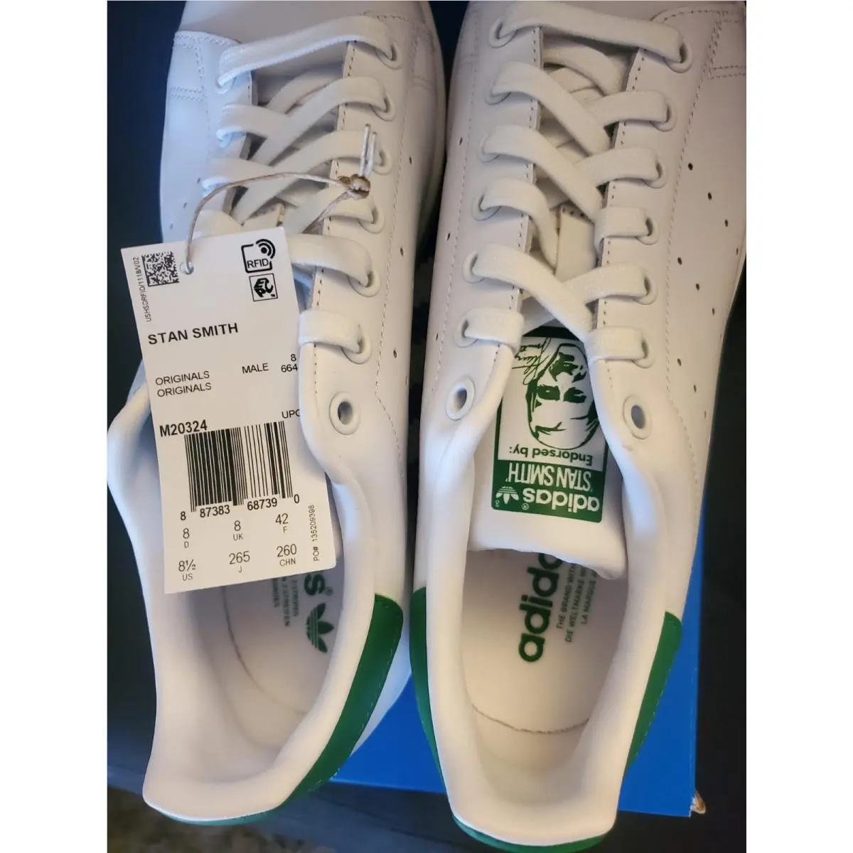 Adidas shoes - adidas Stan Smith - Stan Smith - M20605 - White (UPC: 887780029571) 2