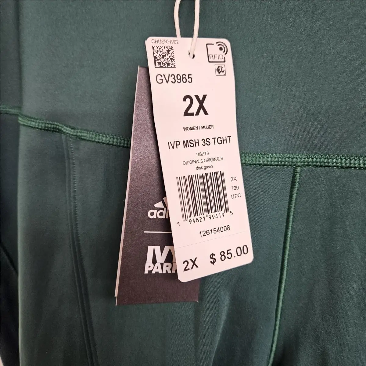 Adidas clothing - HN1569 - HN1569 - Green (UPC: 195740981778) 1