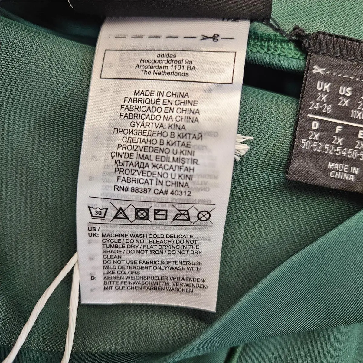Adidas clothing - HN1569 - HN1569 - Green (UPC: 195740981778) 7