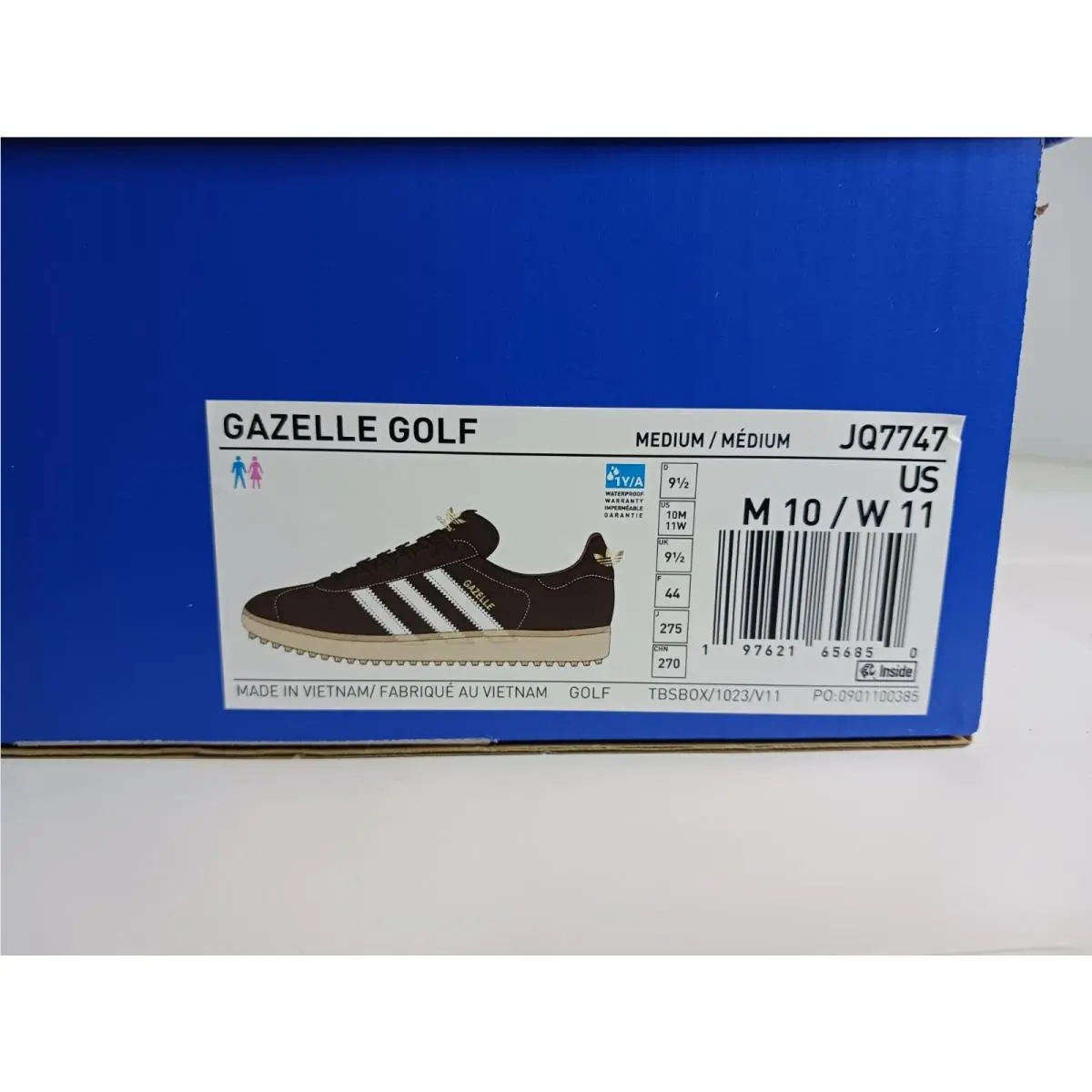 Adidas shoes - adidas Gazelle Spikeless - Gazelle Spikeless - JQ7747 - Brown (UPC: 197621495800) 6