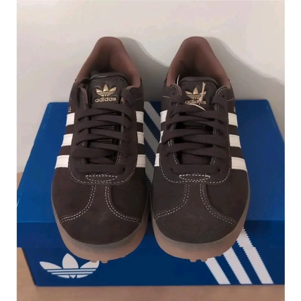 Adidas shoes - Adidas Gazelle Spikeless - Gazelle Spikeless - JQ7747 - Brown 1