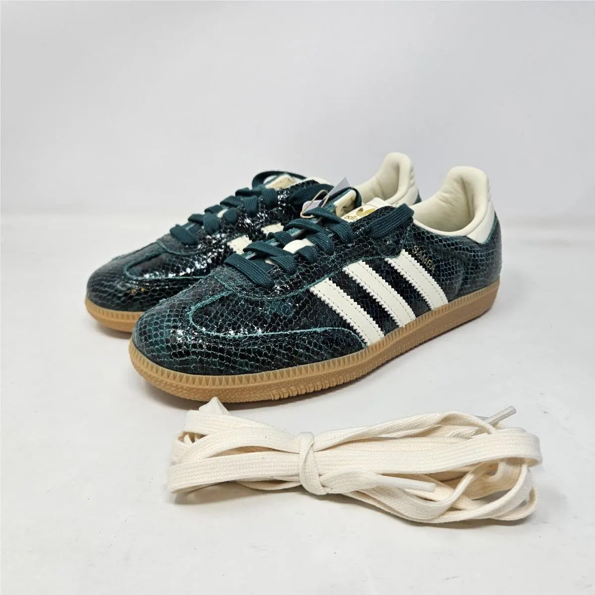 Adidas shoes - adidas Samba - Samba - JR8848 - Green (UPC: 197621167738) 4