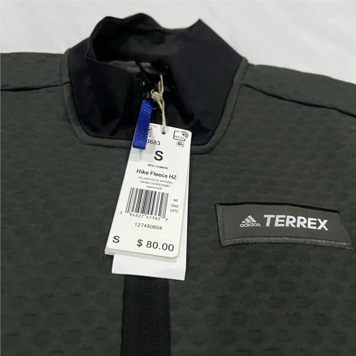 Adidas clothing - Adidas Terrex Utilitas Hike - Terrex Utilitas Hike - GQ3683 - Black (UPC: 0194827453627) 3