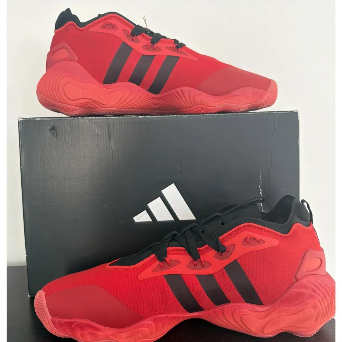 Adidas shoes - adidas Trae Young 3 - Trae Young - IE9361 - Red / Scarlett / Black 0