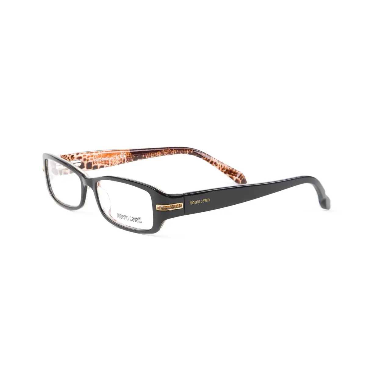Verbena 559 Eyeglass Frames 52mm 005-Black by Roberto Cavalli