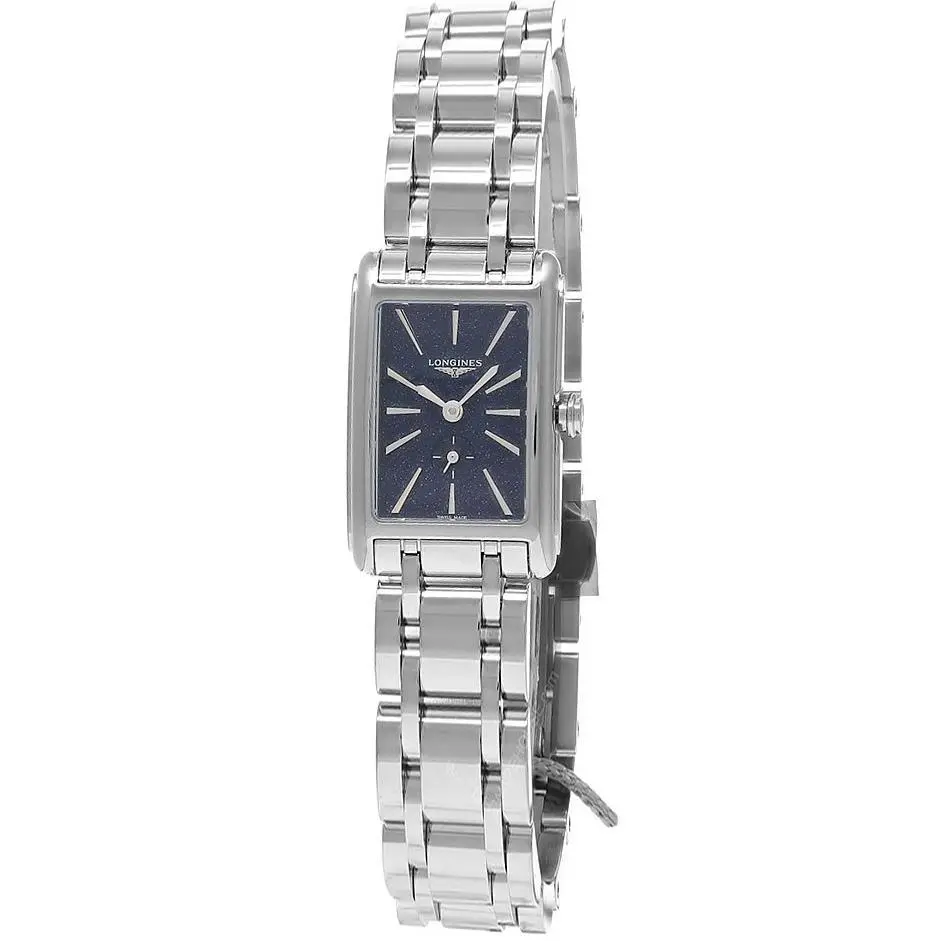Dolcevita Quartz 20mm Blue Dial Stainless Women`s Watch L5.255.4.93.6 by Longines
