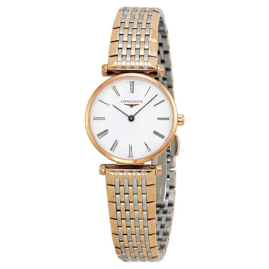 Longines La Grande Classique White Dial Two-tone Ladies Watch L42091917