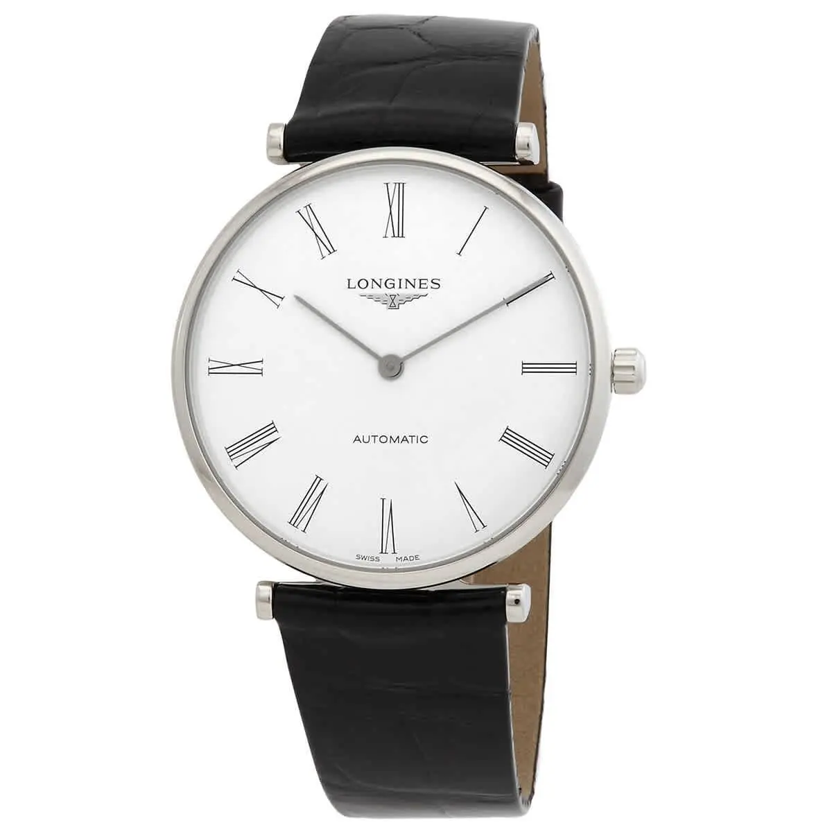 La Grand Automatic White Dial Men`s Watch L4.918.4.11.2 by Longines