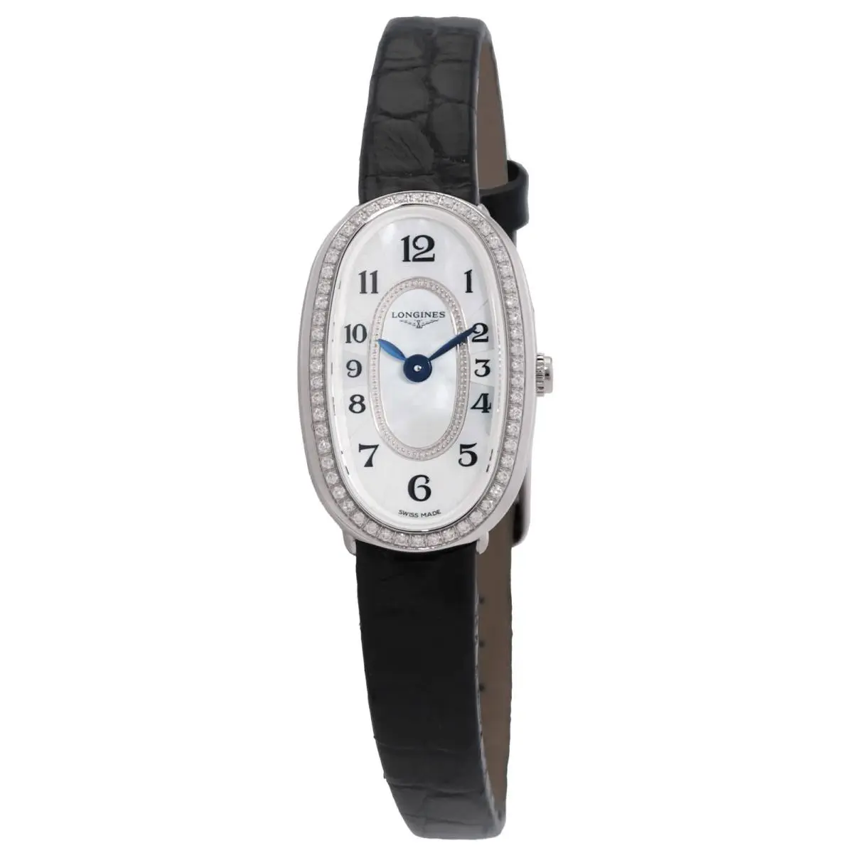Longines Symphonette Quartz Diamond Silver Dial Ladies Watch L2.304.0.83.0