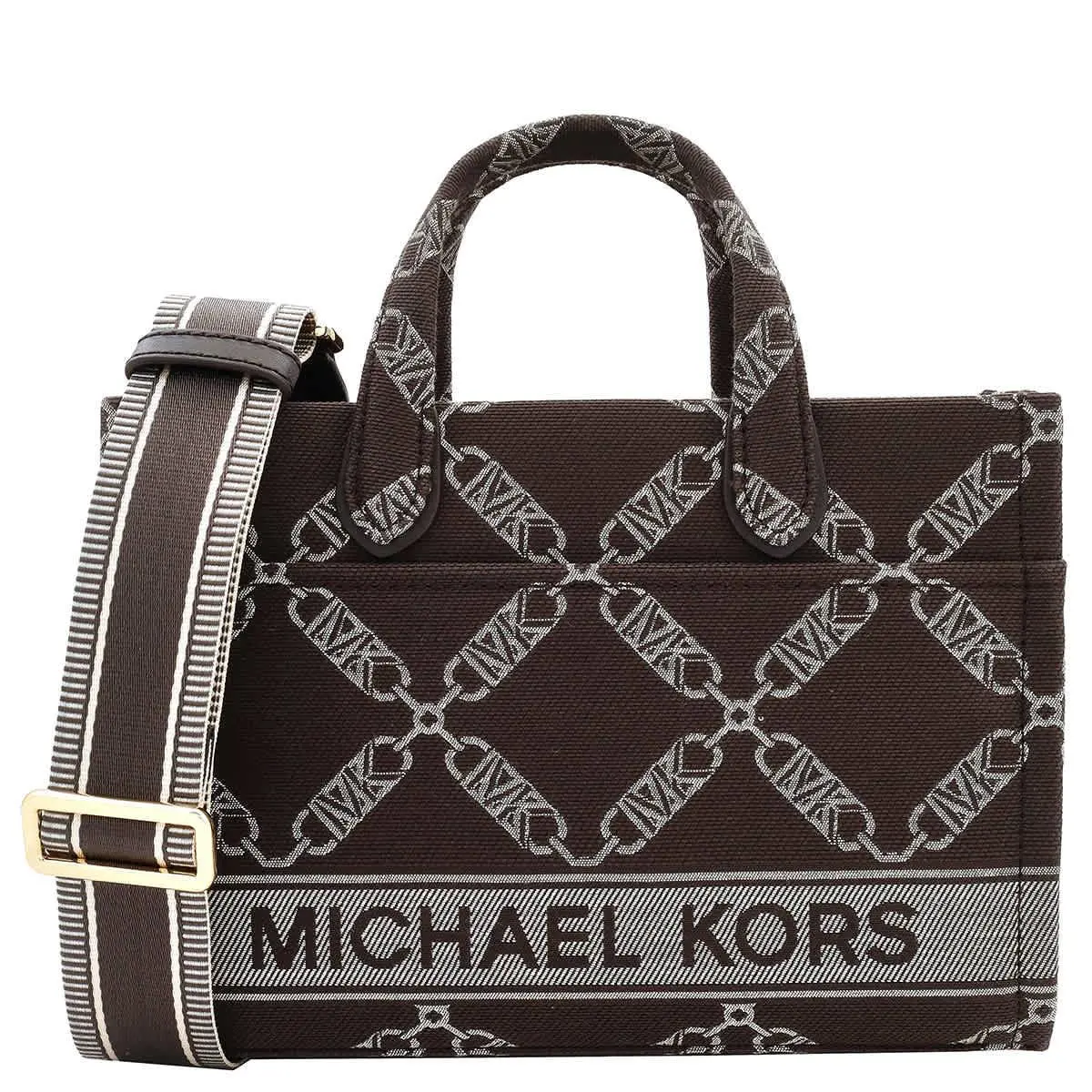 Michael Kors Gigi Empire Logo Jacquard Print Top Handle Tote 30F3G3GC7J-240