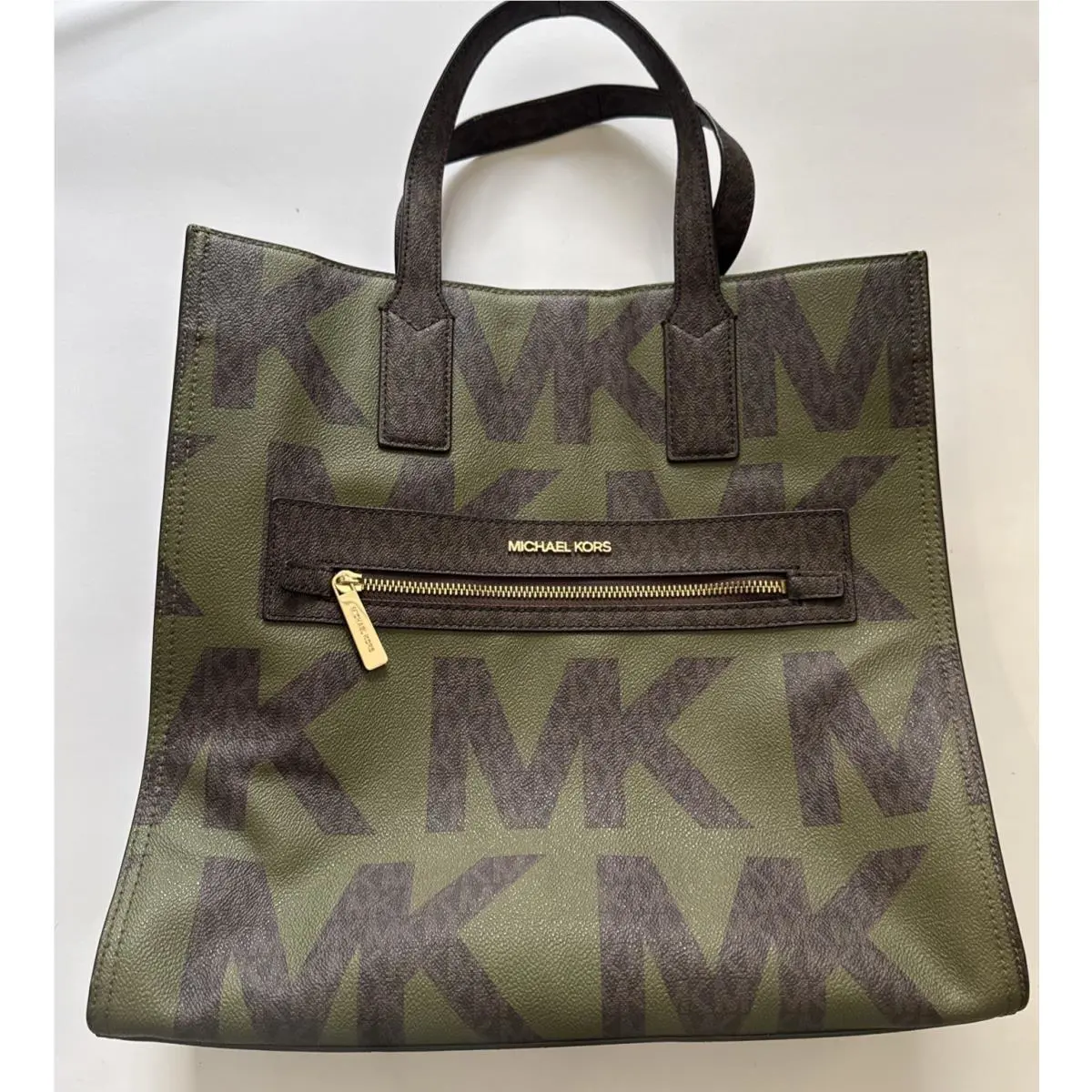 Michael Kors Large Kenly Graphic Logo Signature Tote Bag