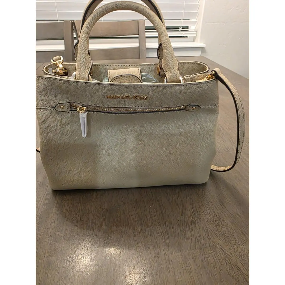 Michael Kors Hailee Leather SM Satchel Crossbody