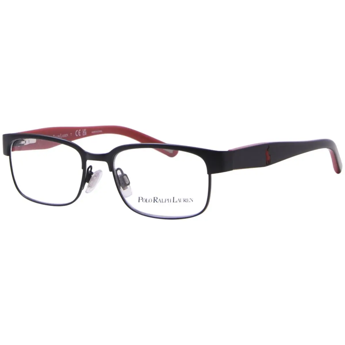 Polo Ralph Lauren PP8036 3136 Eyeglasses Youth Kids Matte Black Full Rim 46mm