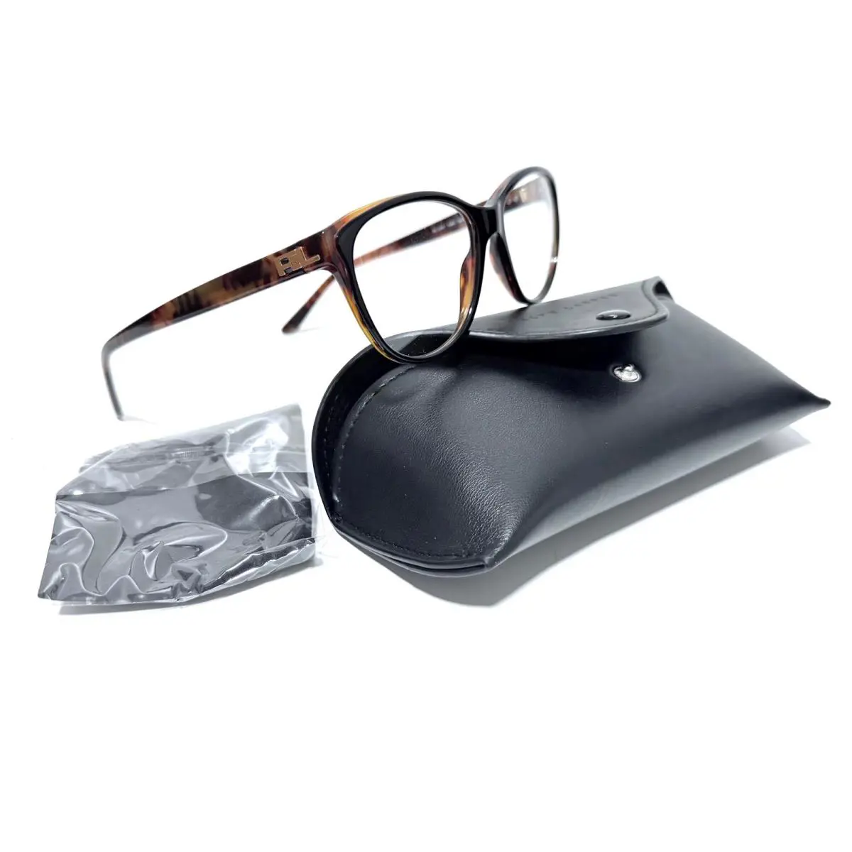 Ralph Lauren RL 6161 5260 Havana Tortoise Brown Eyeglasses 52-16-140 MM W/case