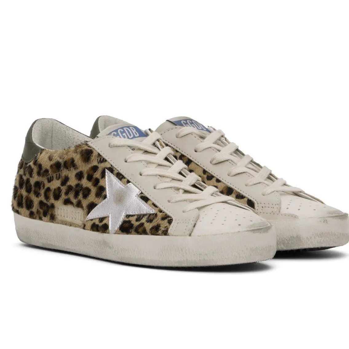 Golden Goose Superstar Cowhide Low Top Sneaker Size US 11/ Eur 41 - Multicolor
