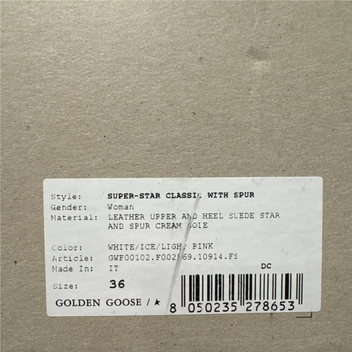 Golden Goose shoes - Golden Goose Superstar - Superstar - White (UPC: 8050235278653) 13
