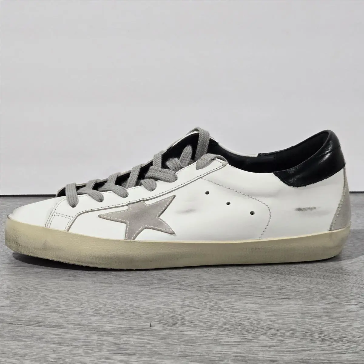 Golden Goose shoes - Golden Goose Superstar Classic with Spur - White (UPC: 8050235007840) 9