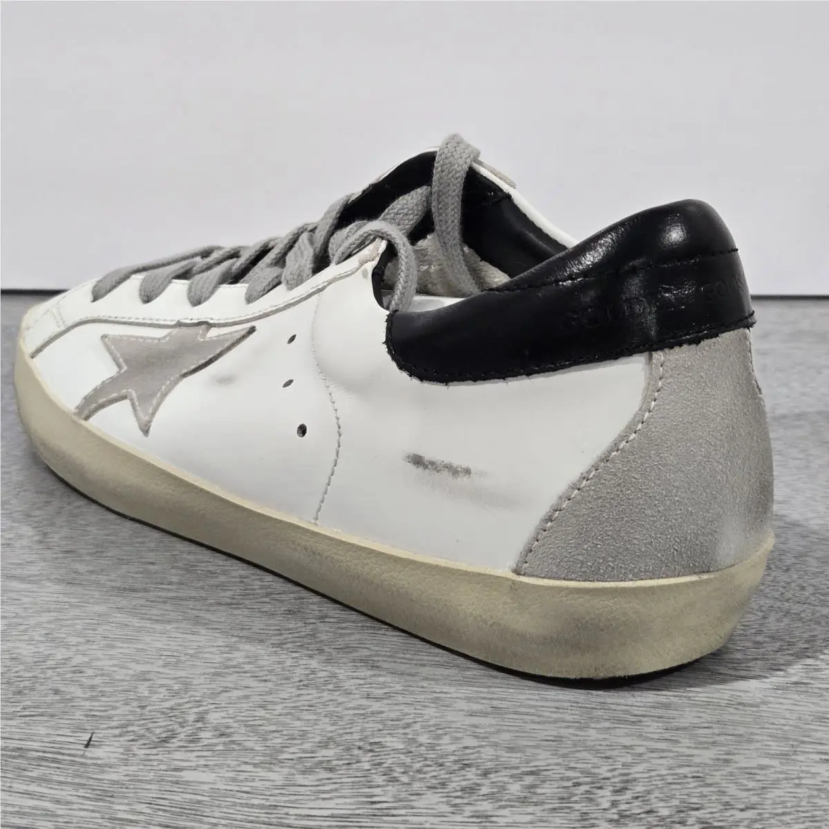 Golden Goose shoes - Golden Goose Superstar Classic with Spur - White (UPC: 8050235007840) 10