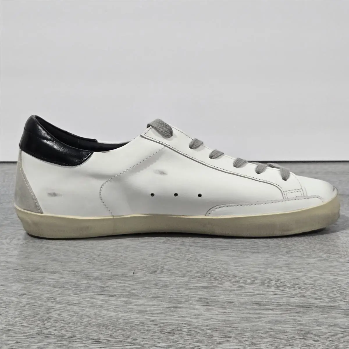 Golden Goose shoes - Golden Goose Superstar Classic with Spur - White (UPC: 8050235007840) 13