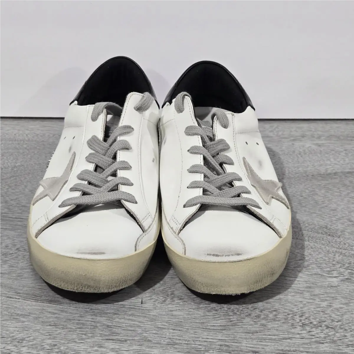 Golden Goose shoes - Golden Goose Superstar Classic with Spur - White (UPC: 8050235007840) 15