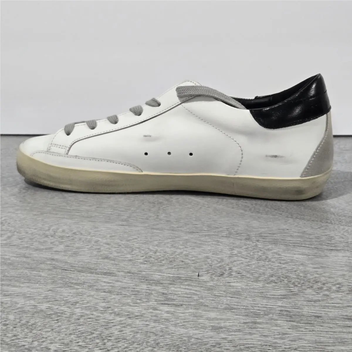 Golden Goose shoes - Golden Goose Superstar Classic with Spur - White (UPC: 8050235007840) 4