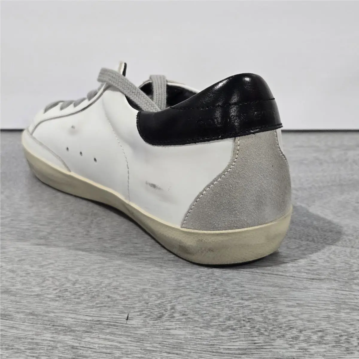 Golden Goose shoes - Golden Goose Superstar Classic with Spur - White (UPC: 8050235007840) 5